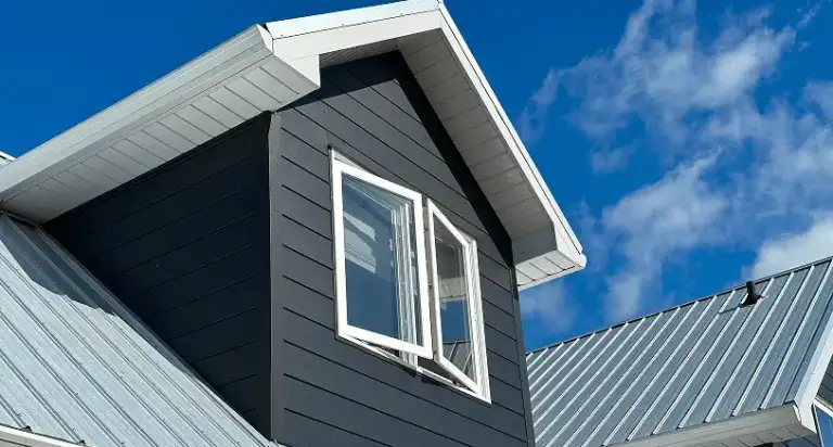 Residential steel tile roofing in Innisfil